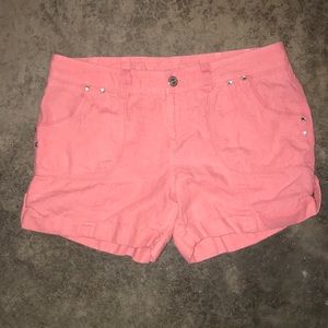 INC Linen Shorts